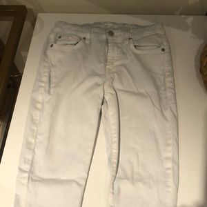 White 7 For All Mankind white jeans
